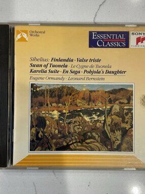 Sibelius Finlandia Valse Triste Sony Essential Classics CD